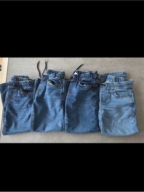 Cat & Jack Kids Blue Jeans Bundle - Light to Medium Wash
